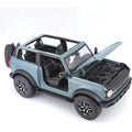 Maisto 2021 Ford Bronco Badlands Blue Special Edition Diecast Model Car 1/18 Scale