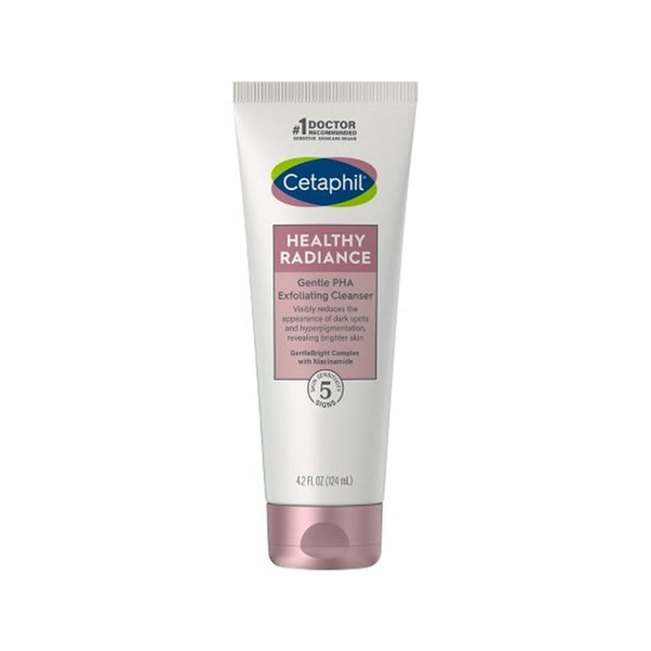 Cetaphil Healthy Radiance Gentle Exfoliating Cleanser PHA 2% Niacinamide 124 ml