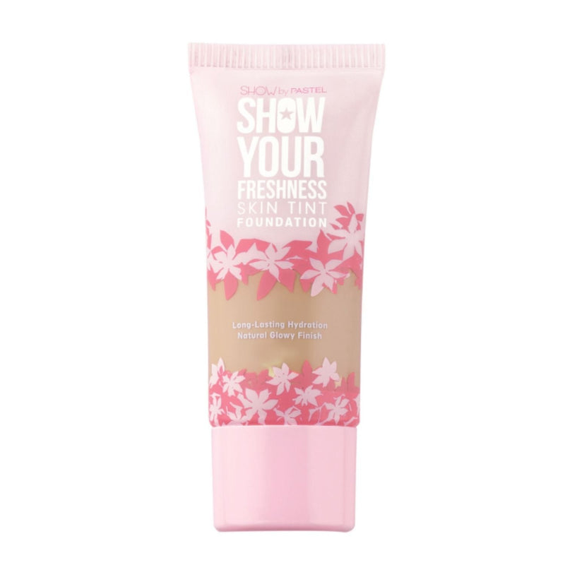 Pastel Show Freshness Skin Tint Foundation Weightless Buildable Coverage 504 Tan
