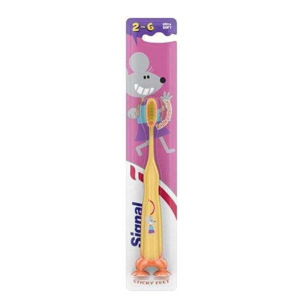 Signal Extra Soft Children's Toothbrush Ultra-Soft Bristles Ages 2-6