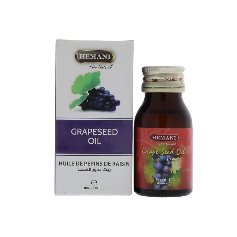 Hemani Grape Seed Oil Light Moisturizing Antioxidant Formula 30 ml
