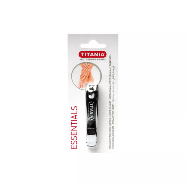 Titania Nail Clippers With File Chrome Finish Big Size #1052/2
