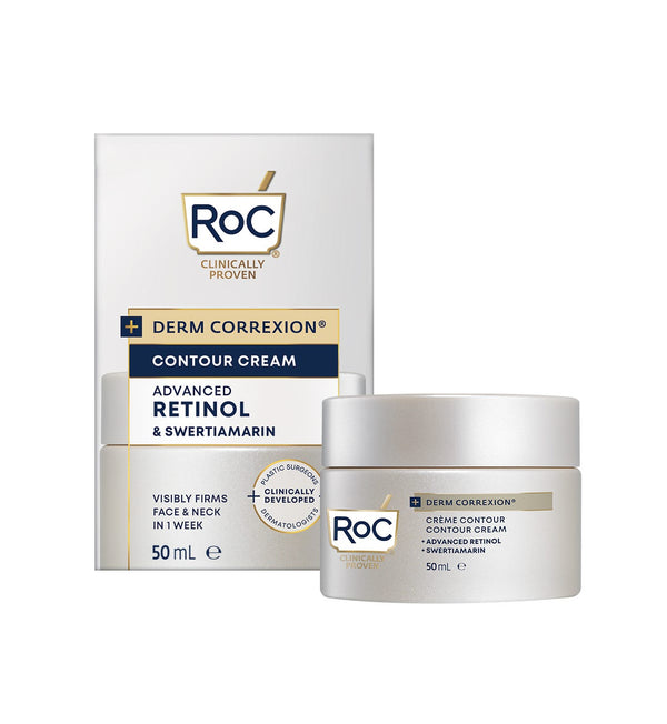 RoC Derm Correxion Contour Cream, Retinol and Hyaluronic Acid, 50ml