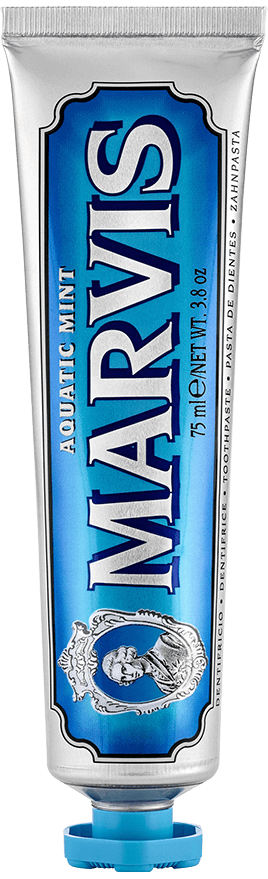 Marvis Aquatic Mint Toothpaste Fluoride Fresh Mint 75ml