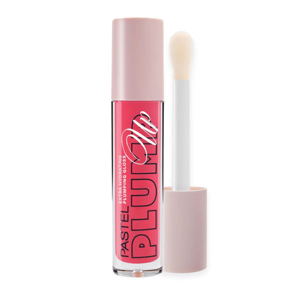 Pastel Plump Up Hydrating Plumping Gloss Non-Sticky Glass Finish 204 Spicy Sweet