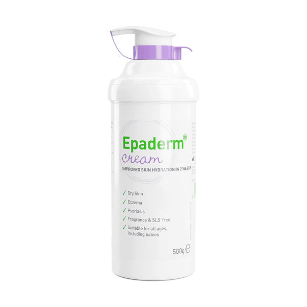 Epaderm Cream Moisturizing Emollient for Dry Skin, 500 g