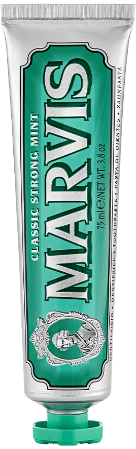Marvis Classic Strong Mint Toothpaste Peppermint Flavor 75ml