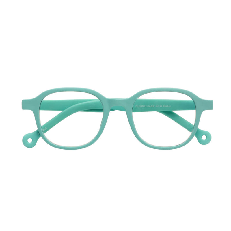 Parafina Duero Screen Glasses Turquoise Recycled Rubber Blue Light Filter