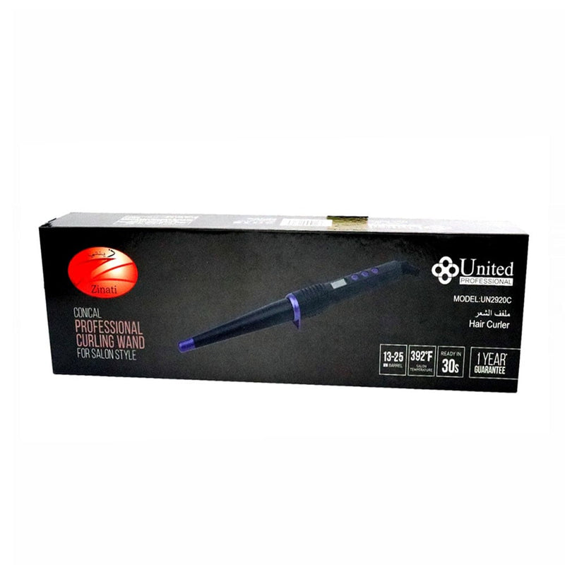 United Professional Hair Curler UN2920C Ceramic 220240V