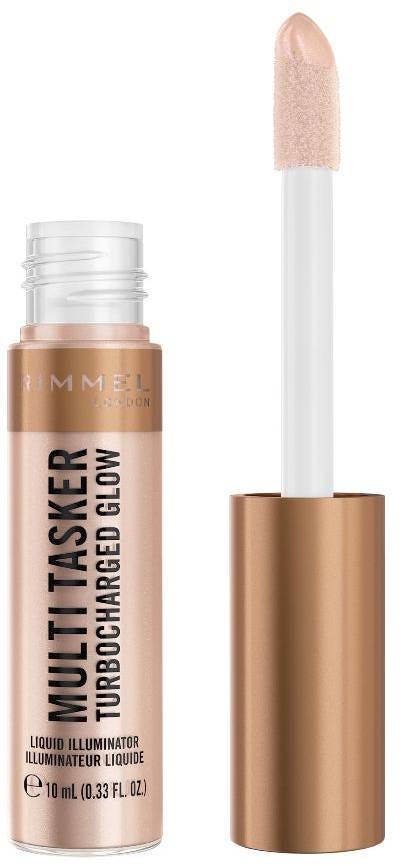 Rimmel Multi Tasker Turbocharged Glow Liquid Illuminator Light-Reflecting Pearls Chelsea Glow 10 ml