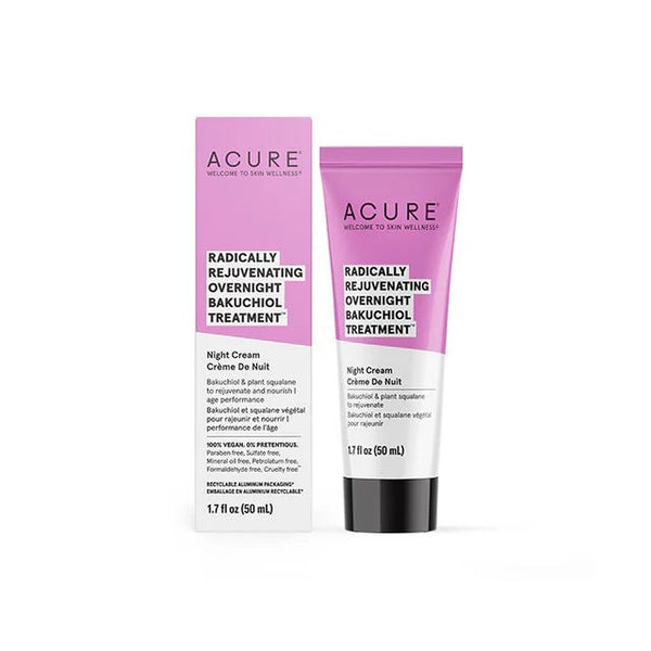 Acure Radically Rejuvenating Overnight Bakuchiol Treatment 50ml