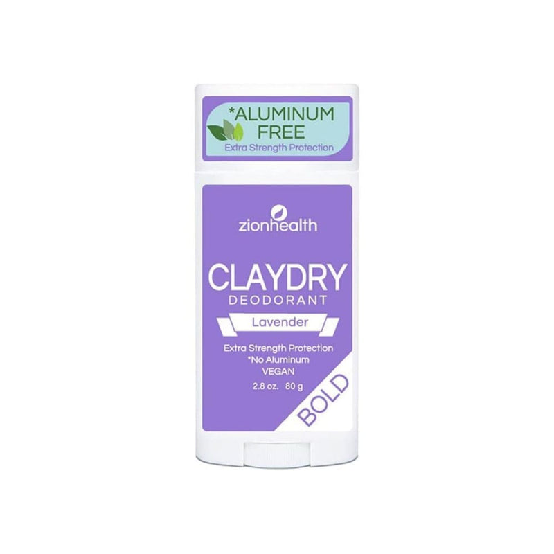 Zion Health Claydry Bold Lavender Deodorant
