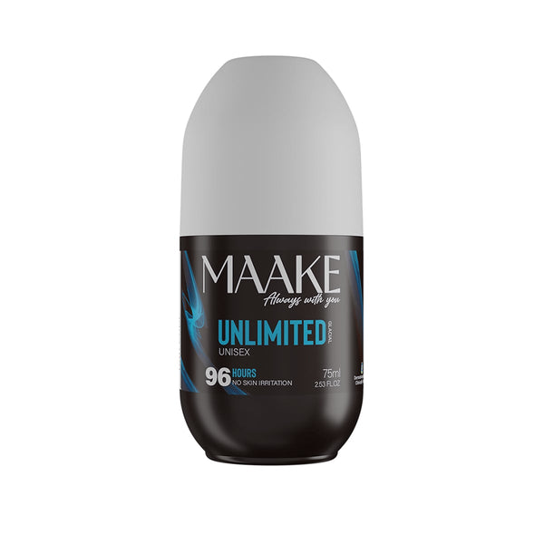 Maake Maak Unlimited Glacial Roll-On Deodorant Aluminum Chlorohydrate 75ml