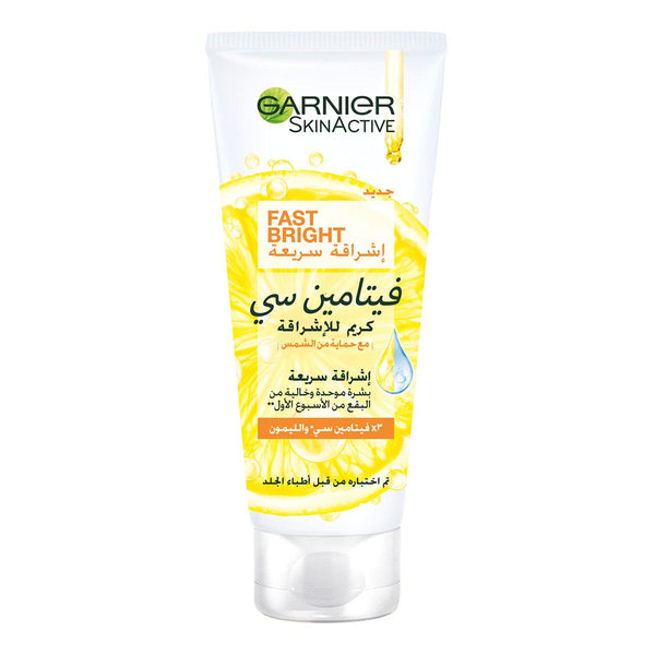 Garnier Fast Bright Day Cream, Vitamin C & Lemon, 100ml