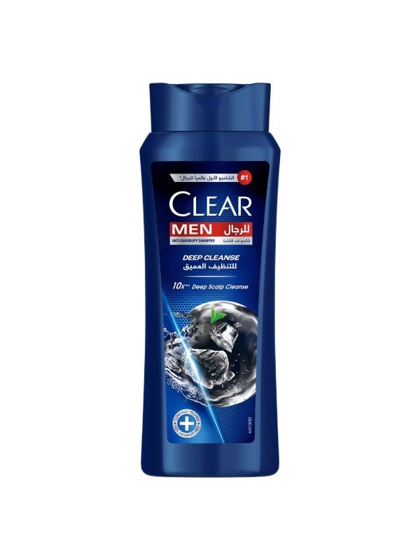 Clear Men Deep Clean Shampoo Liquid Gel Formula 600ml