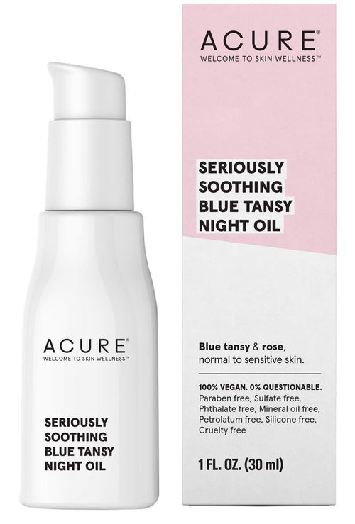 Acure Seriously Soothing Blue Tansy Night Oil 30ml