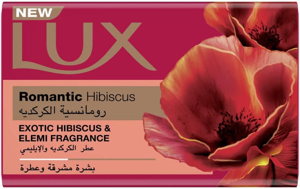 LUX Romantic Hibiscus Bar Soap Hibiscus & Elemi Fragrance 170 g