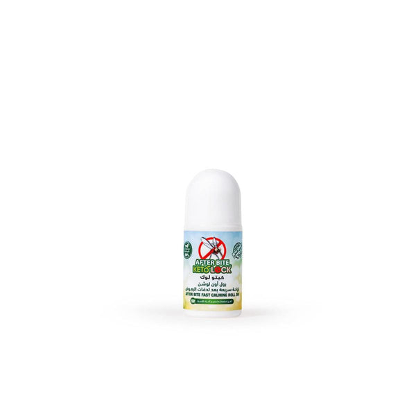Ketolock Mosquito Bite Roll-On Soothing Gel with Aloe Vera, Menthol & Chamomile, 50 ml