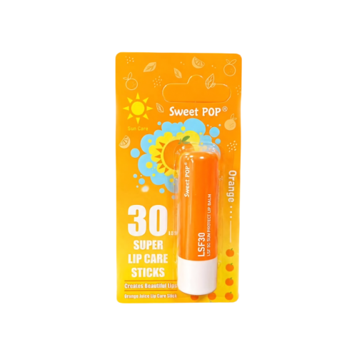 Sweet Pop Orange Flavored Lip Balm SPF 30, 4.5g