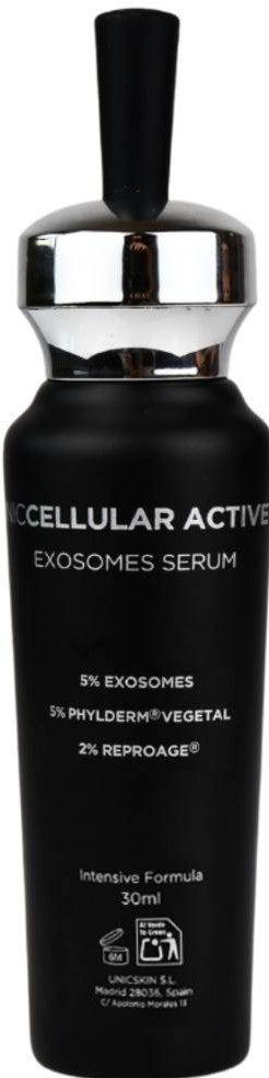 Unicskin Uniccellular Active+ Serum, Exosome and Peptide Formula, 30 ml