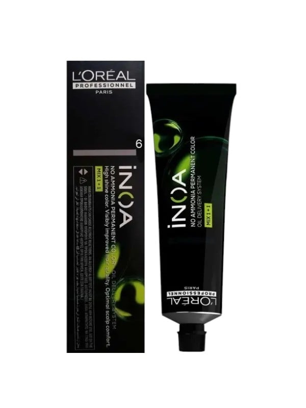 loreal professionnel Inoea Hair Dye No. 6 Medium Brown 60g