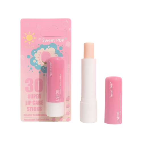 Sweet Pop Peach Flavored Lip Balm SPF 30, 4.5g
