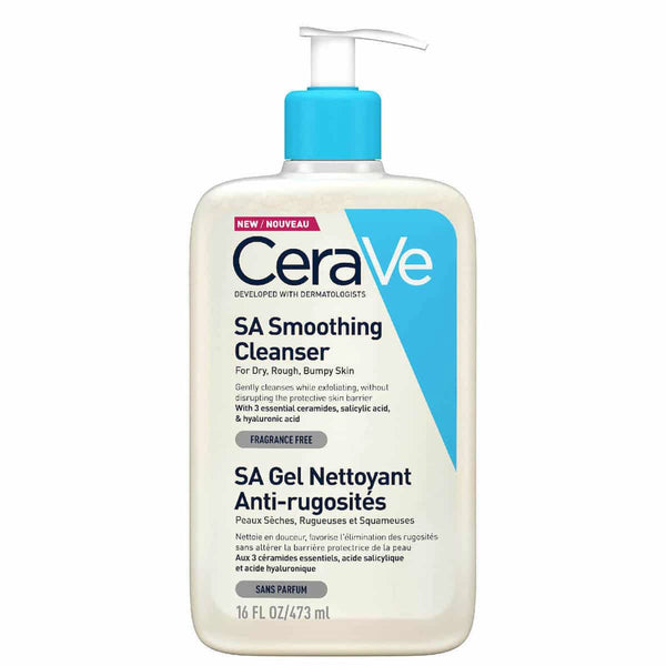 CeraVe SA Smoothing Cleanser Salicylic Acid Fragrance-Free