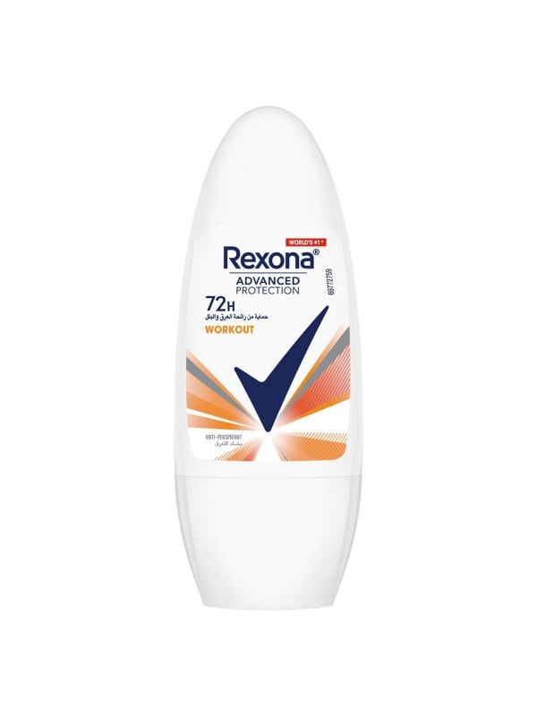 Rexona Women Workout Roll-On Deodorant MotionSense Technology 50 ml