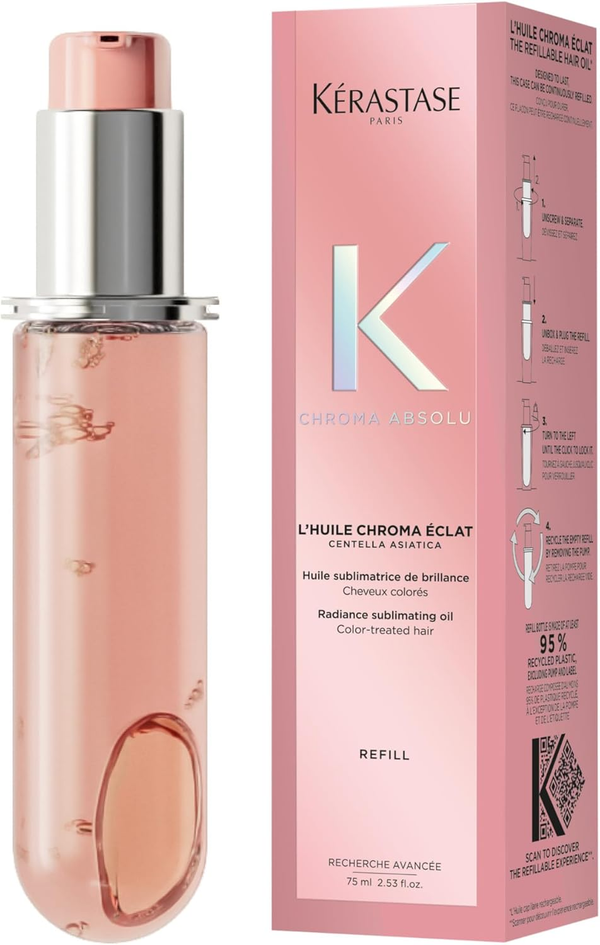 Kerastase Chroma Absolu Chroma Eclat Refillable Hair Oil Refill Nourishing Oil 75 ml