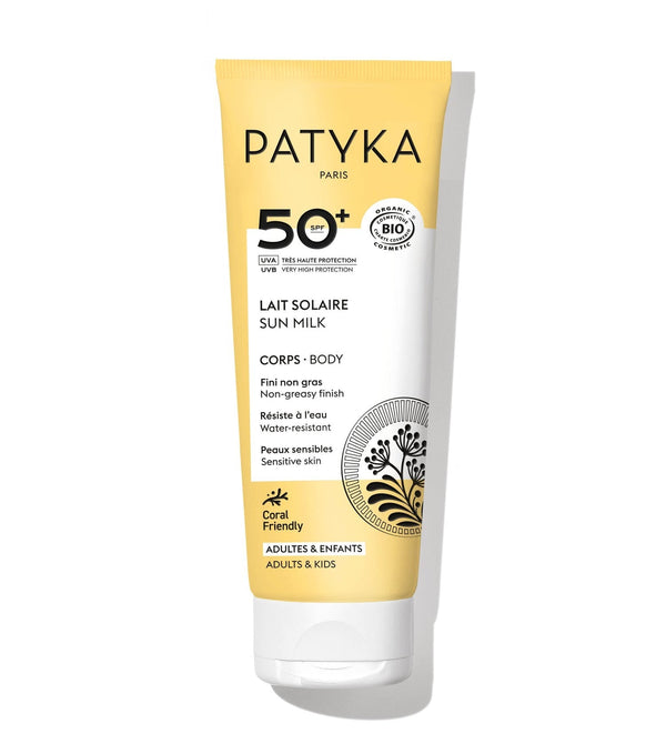 Patyka Body Sun Milk SPF50+ Mineral UVA/UVB Protection 100ml