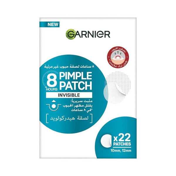 GARNIER Skinactive Invisible Pimple Patches, Hydrocolloid, 22 Pack, 10 mm and 12 mm