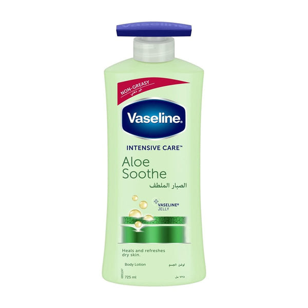 Vaseline Aloe Fresh Body Lotion, Aloe Enriched, Non-Greasy Formula