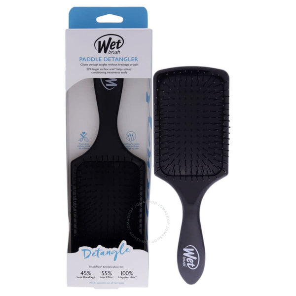 Wet Brush Paddle Detangler Brush IntelliFlex Bristles Black