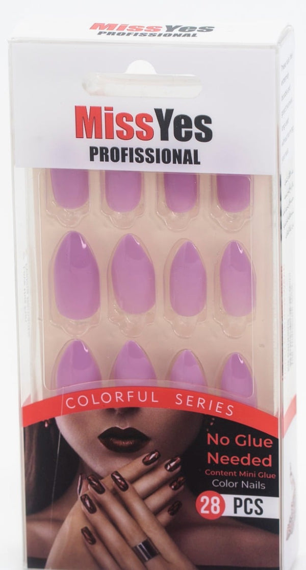 Miss Yes Artificial Nails Ys038 Natural Design