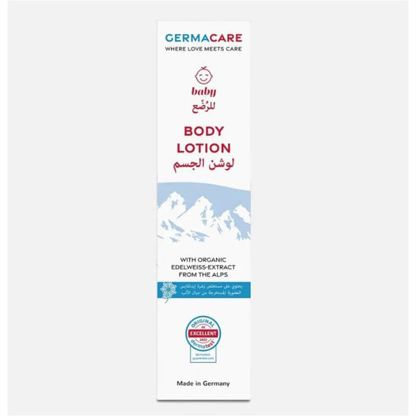 Germacare Baby Body Lotion Organic Edelweiss Extract Moisturizing Formula