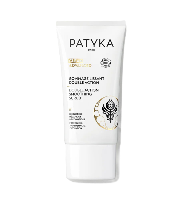 Patyka Double Action Smoothing Scrub Enzymatic and Mechanical Exfoliator 50ml