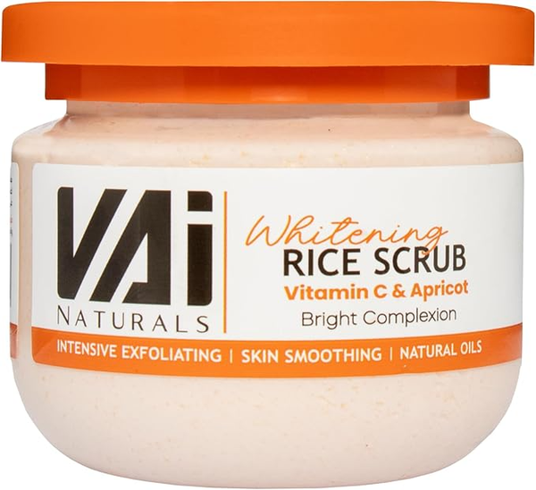 VAI Naturals Rice Body Scrub Apricot Vitamin C 280ml