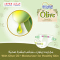 BabyJoy Olive Premium Baby Diapers Size 4 Olive Oil Moisturizer 10 Pack