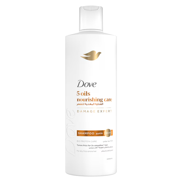Dove Nourishing Oil Care Shampoo for Dry, Frizzy Hair with Natural Oils