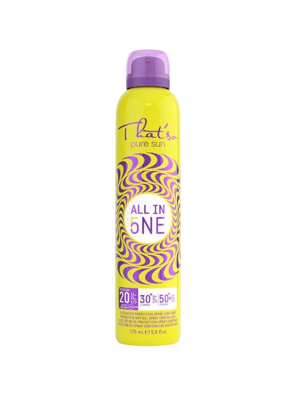 That's So 5-in-1 Sunscreen Spray SPF 20/30/50+ Vanilla Coconut 175ml