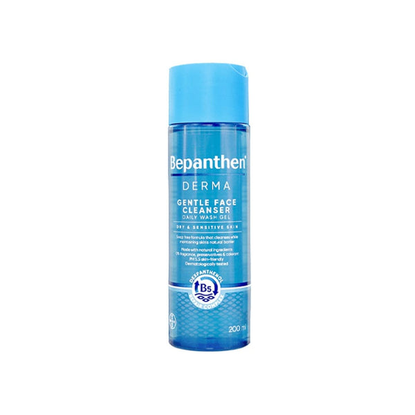 Bepanthen Derma Gel Daily Facial Wash for Dry & Sensitive Skin 200ml