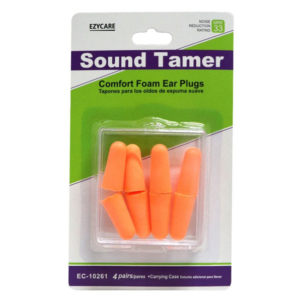 Ezy Care Sound Tamer Foam Ear Plugs