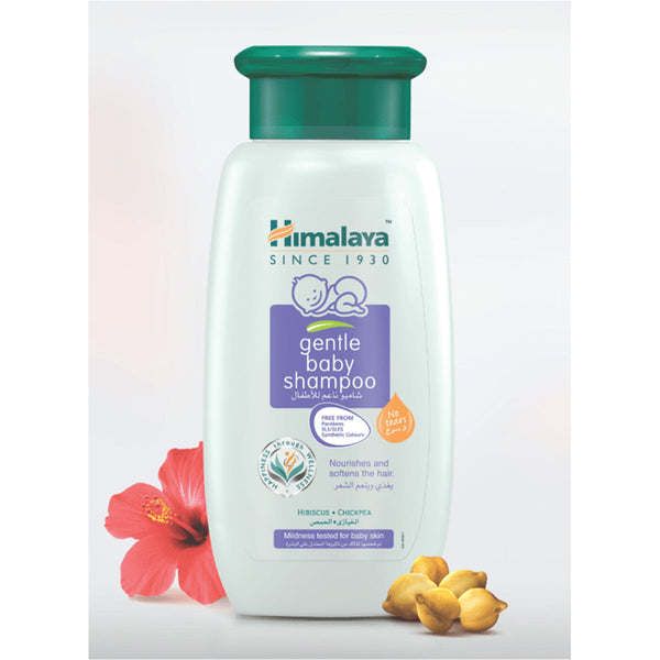 Himalaya Gentle Baby Shampoo Herbal Extracts Tear-Free Formula 200 ml