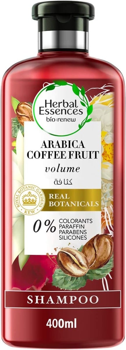 Herbal Arabica Coffee Shampoo Moisturizing Cleansing Formula