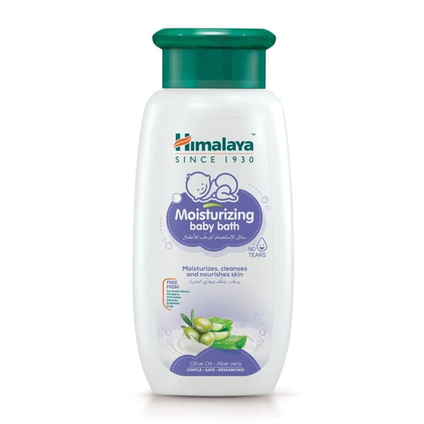 Himalaya Moisturizing Baby Bath Gentle Cleanser with Olive Oil & Aloe Vera 200ml