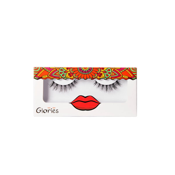 Glories Eyelashes Pisces Short Full Natural-Looking Human Hair Lashes