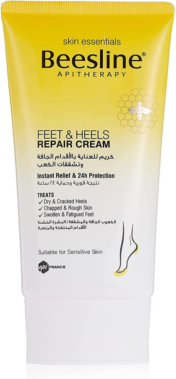Beesline Feet & Heels Repair Cream Peppermint Eucalyptus Cooling Moisturizer
