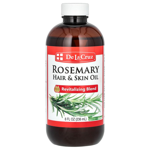 De La Cruz Rosemary Oil Blend for Skin & Hair 8 fl oz