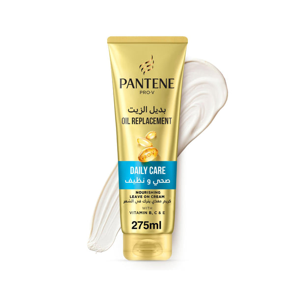Pantene Pro-V Oil Replacement Leave-In Conditioner Cream, Vitamins B C E, 275 ml