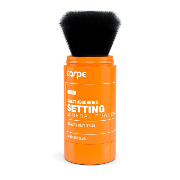Carpe Sweat Absorbing Mineral Setting Powder, Loose Translucent Matte Finish, 0.05 oz (1.5 g)